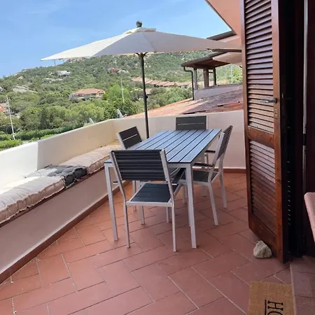 Splendida Vista Mare Zona Posto Auto Privato 아파트 포르투로톤도